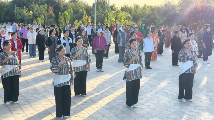 “Salomatlik uchun 5000 qadam” shiori ostida yurish marofoni o‘tkazildi