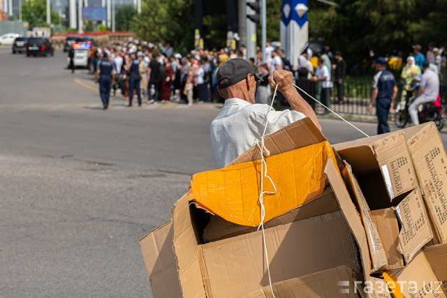 Жиззах шаҳрида камбағалликни қисқартириш бўйича амалга оширилаётган ишлар.